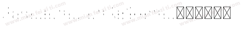 Jasminum nudiflorum字体转换